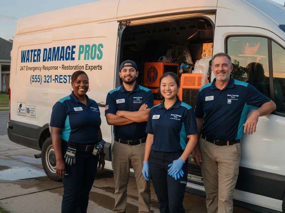 Water Damage Restoration company in Huntington, TX